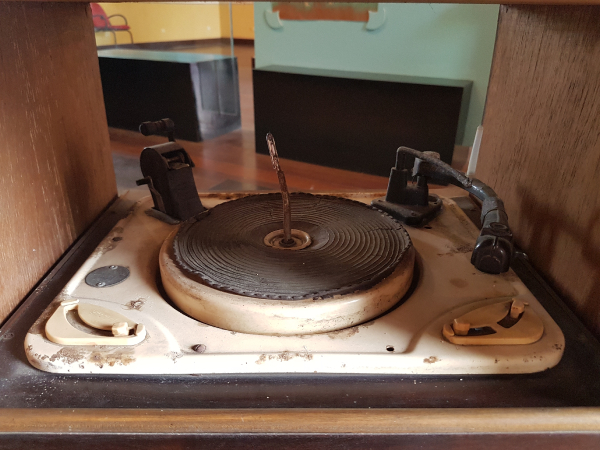 Toca disco Garrard, 1950