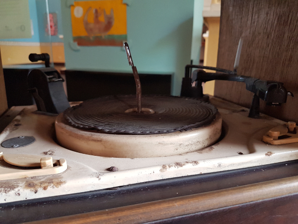 Toca disco Garrard, 1950