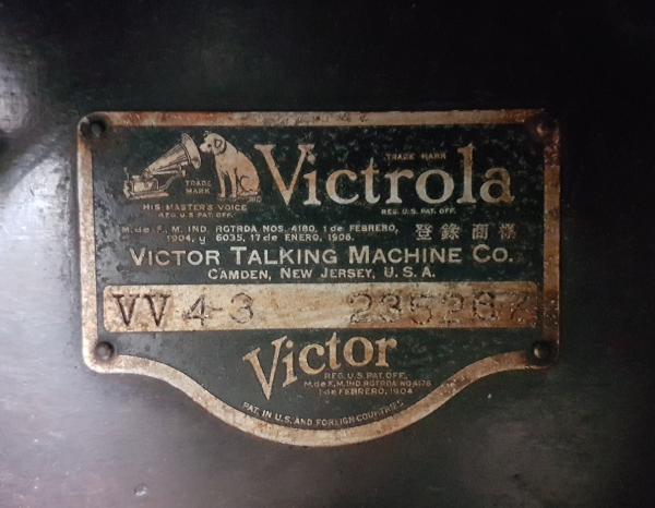 Victrola Victor, 1920