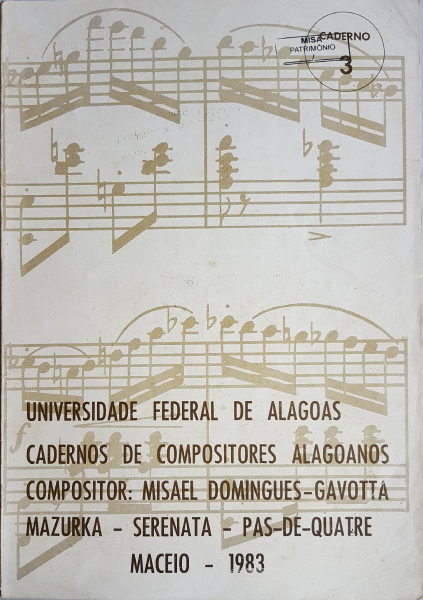Caderno de compositores alagoanos, Misael Domingues - Gavotta, Masurkas..., 1983