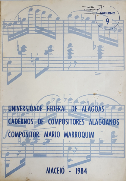 Caderno de compositores alagoanos, Mário Marroquim, 1984