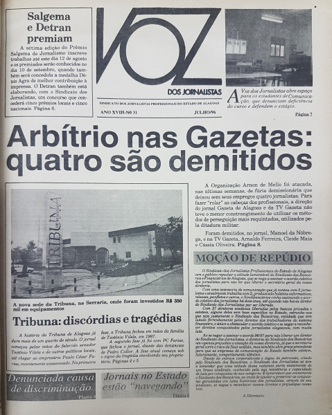Jornal A Voz do Jornalista, nº 31