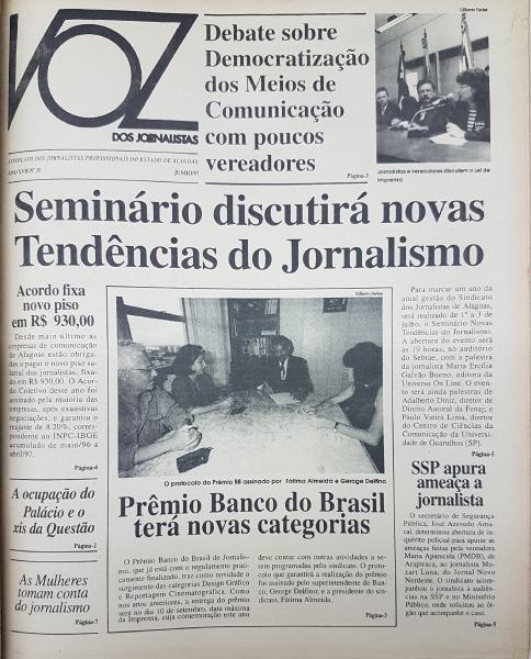 Jornal Voz dos Jornalistas, nº 35, 1997