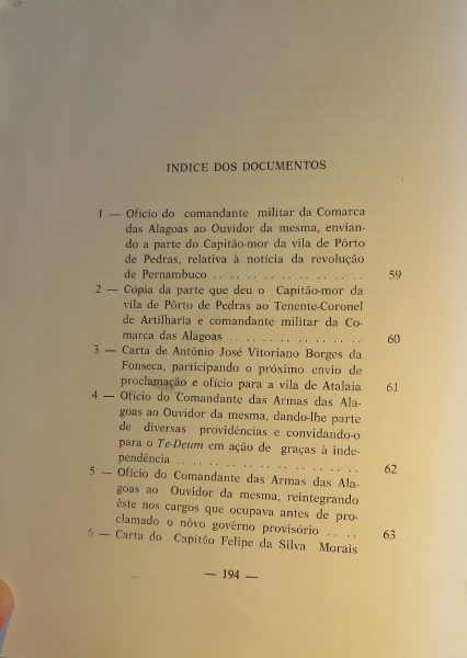 Livro: A emancipação de Alagoas