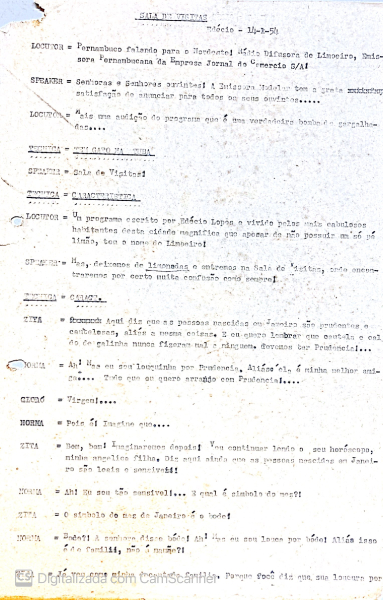 Programa Sala de Visitas - Scripts Incompletos