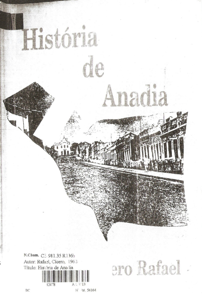 Livro: História de Anadia
