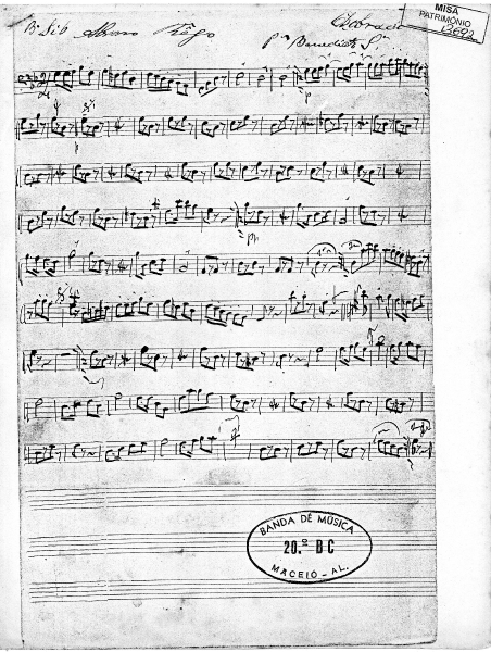 (Partitura) Banda de Música 20º BC - Álvaro Rego