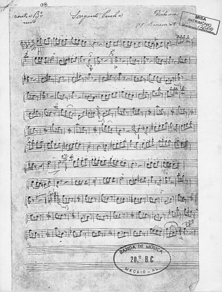 (Partitura) Banda de Música 20º BC - Sargento Penha