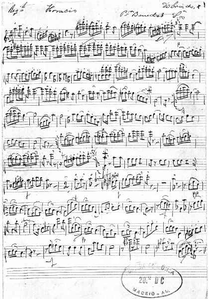 (Partitura) Banda de Música 20º BC - Sargento Horácio