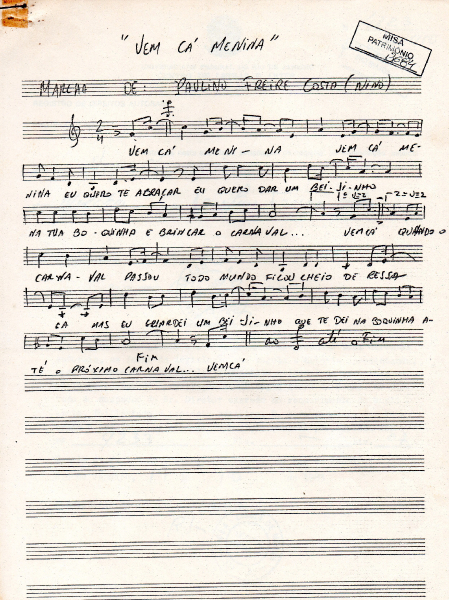 (Partitura) Paulino Freire Costa, Diversos
