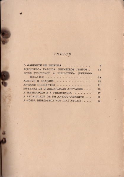 Livro: Pequena história da biblioteca pública estadual
