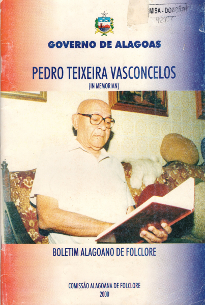 Livro: Pedro Teixeira Vasconcelos (in memorian)