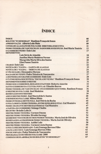 Livro: Pedro Teixeira Vasconcelos (in memorian)