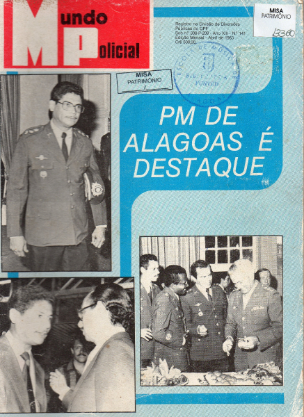 Mundo Policial. PM de Alagoas é Destaque, 1983