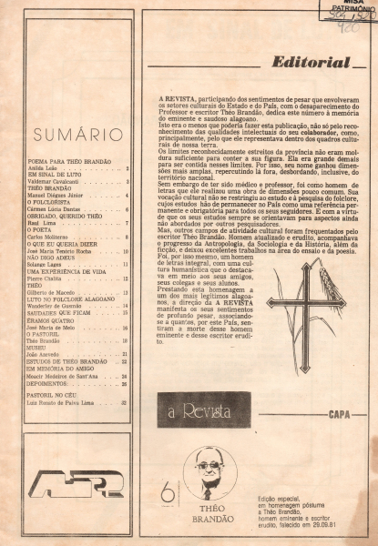 A Revista - Théo Brandão