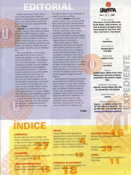 Urupema, nº 03, 2008